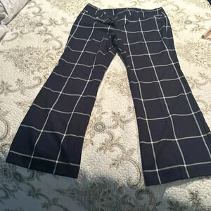 Worthington Navy Windowpane Modern Fit slacks